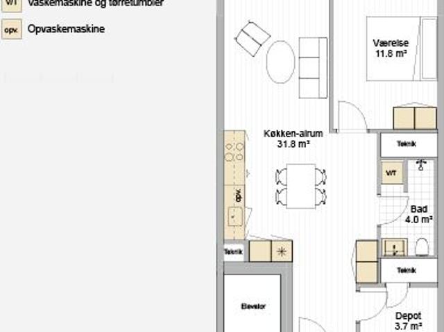 Lejlighed til leje i Aalborg, Brønderslev-Dronninglund