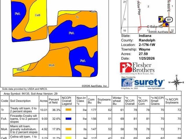 Land for sale in Union City, Indiana