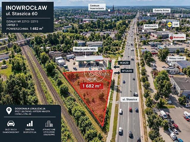 Grunt na sprzedaż w Zarwane, Inowrocław