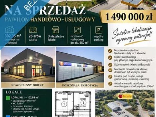 Biuro na sprzedaż w Obrzycko, powiat szamotulski