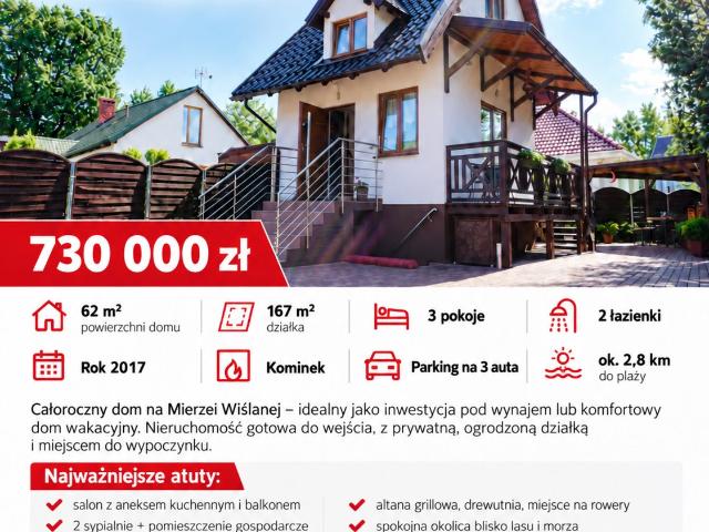 Dom na sprzedaż w Sztutowo, powiat nowodworski