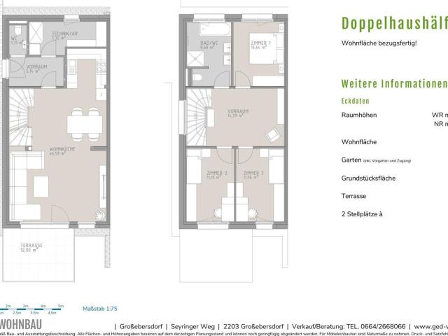 Haus kaufen in Großebersdorf, Niederösterreich
