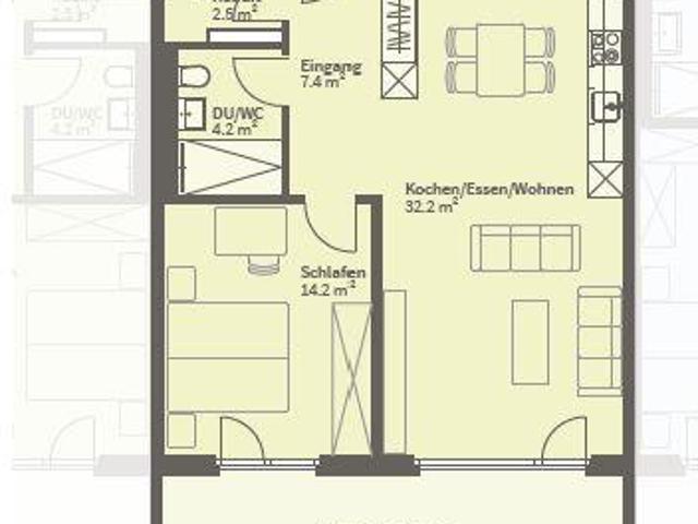 Apartment mieten in Erlinsbach (AG), Solothurn