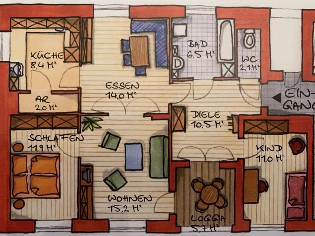 Apartment mieten in Eschenau im Hausruckkreis, Oberösterreich
