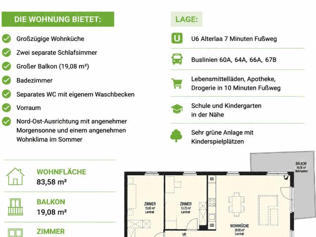 Apartment mieten in Liesing, Wien