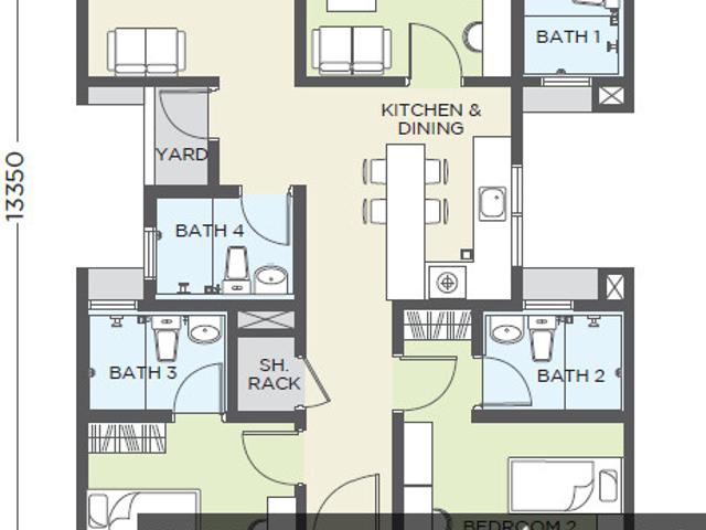 Apartment for rent in Petaling, Alam Impian