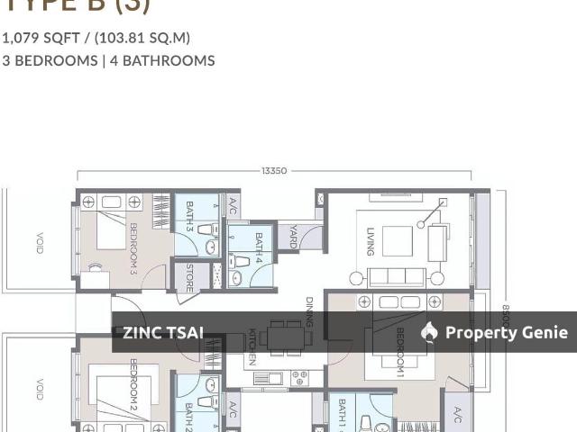 Apartment for rent in Petaling, Alam Impian
