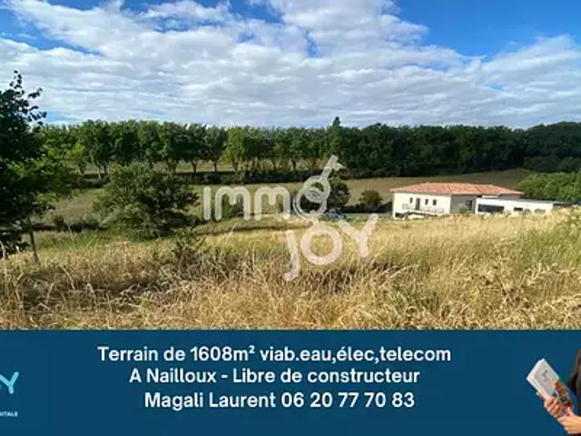 Terrain vente à Toulouse, Nailloux