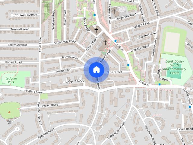 Room for rent in Crookes, South Yorkshire
