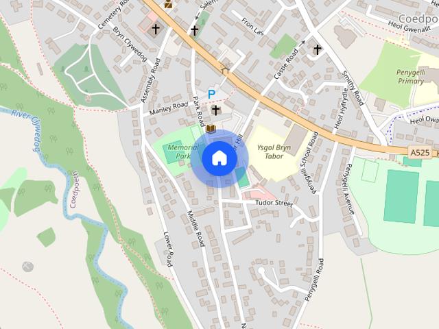 Apartment for rent in Coedpoeth, Wales