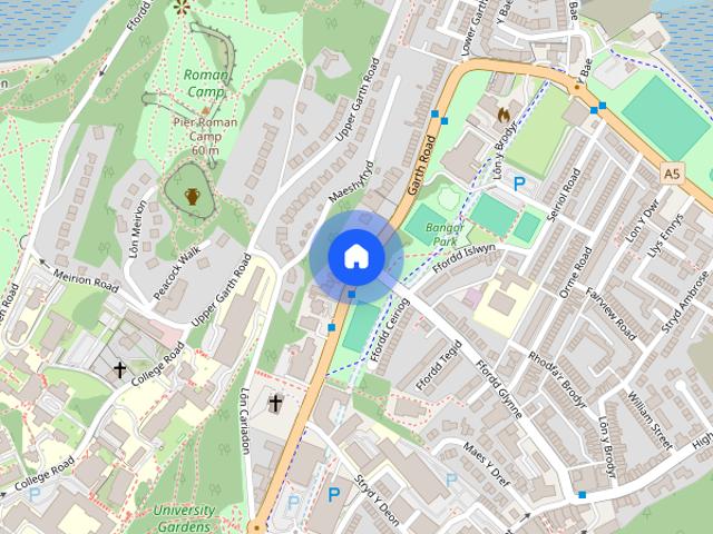 Room for rent in Bangor, Wales