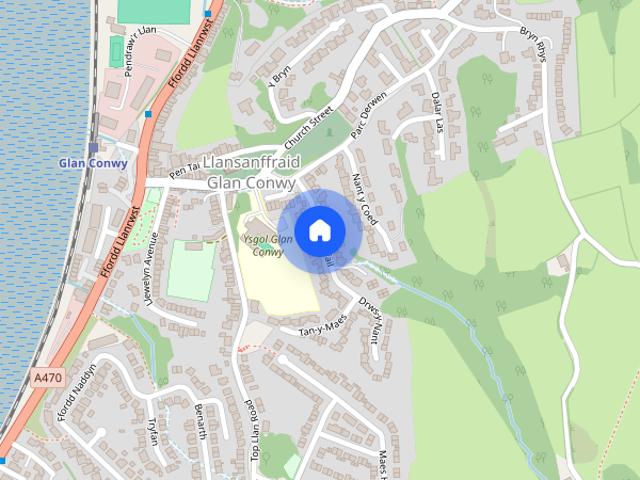 House for rent in Llansanffraid Glan Conwy, Wales