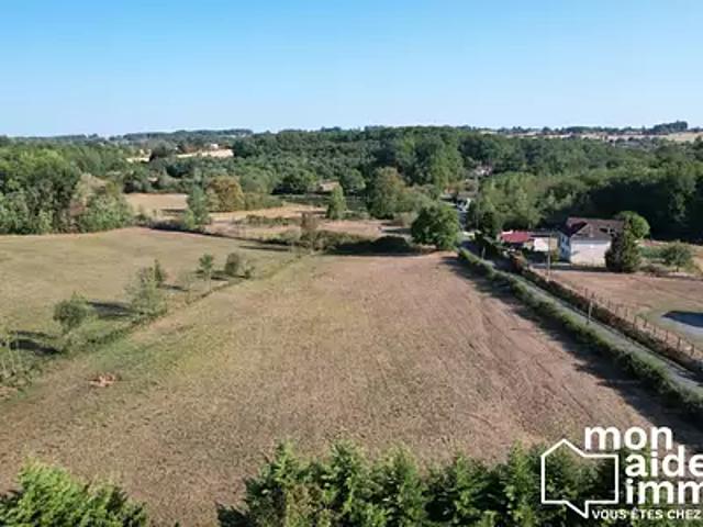 Terrain vente à La Rebière, Nantheuil