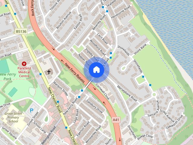 House for rent in New Ferry, Wirral