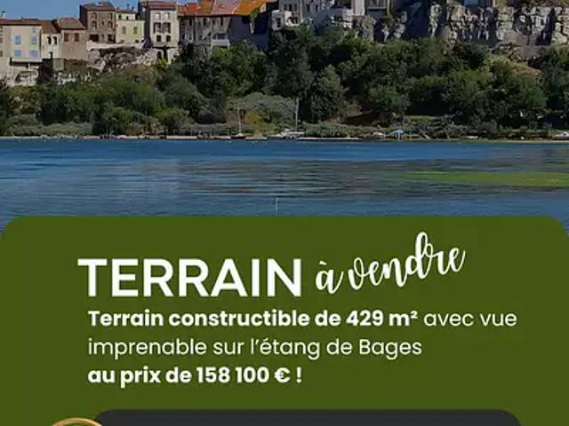 Terrain vente à Narbonne