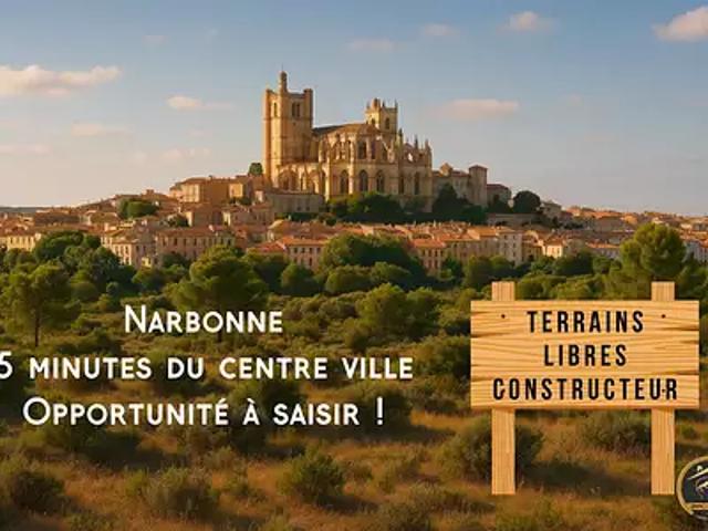 Terrain vente à Narbonne