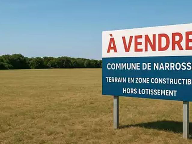 Terrain vente à Dax, Narrosse