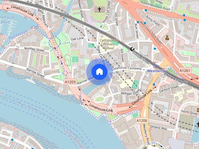 Apartment for rent in London Borough of Tower Hamlets, Greater London