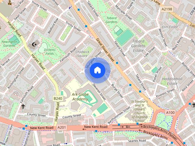 Apartment for rent in Walworth, Greater London