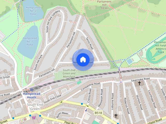 Apartment for rent in Gospel Oak, Greater London