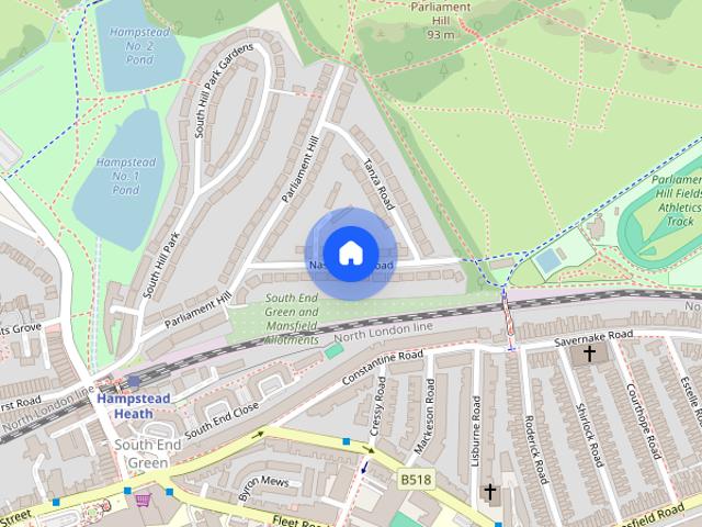 Apartment for rent in Gospel Oak, Greater London