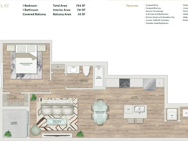Apartment for rent in Miami, Florida