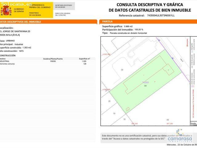 Nave en venta en Ávila, Castilla y León