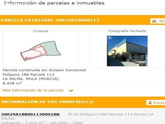 Nave en venta en Río Mula, Murcia