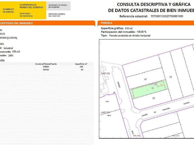 Nave en venta en Segarra, Catalunya