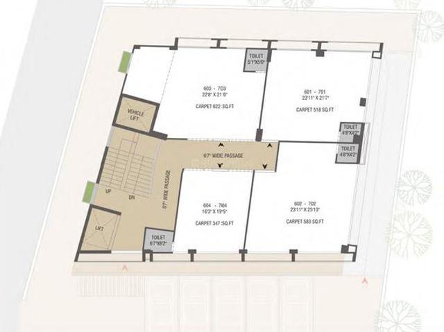 Office for sale in Navrangpura - Ahmedabad, Gujarat