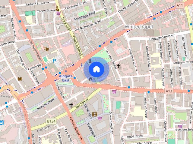 Apartment for rent in Spitalfields, Whitechapel