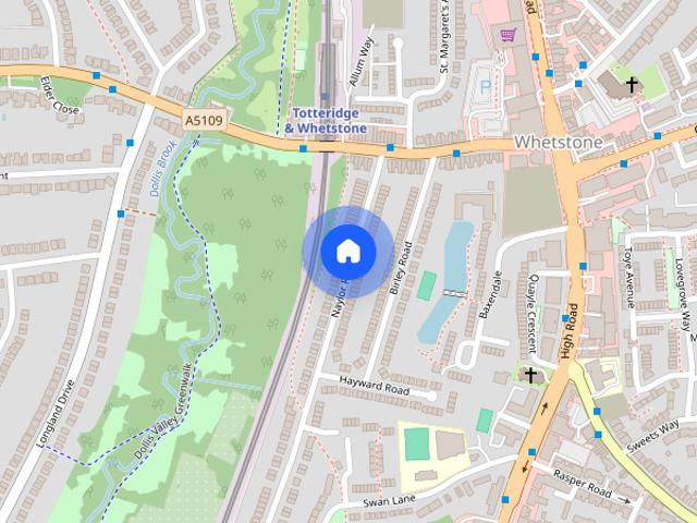 House for rent in Whetstone, Greater London