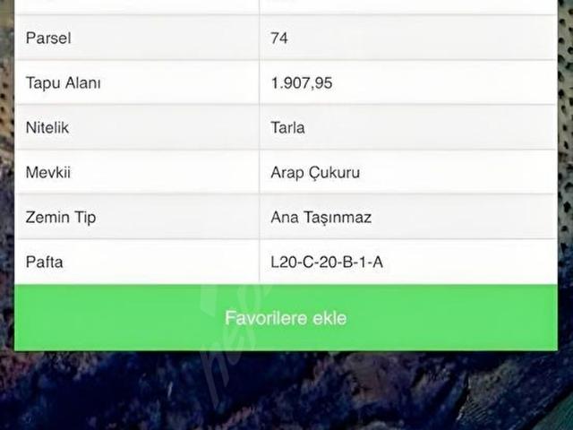 Hüseyinciler, Nazilli içerisinde satılık Arsa