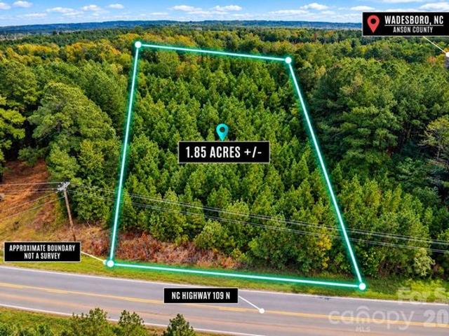 Land for sale in Wadesboro, Anson County