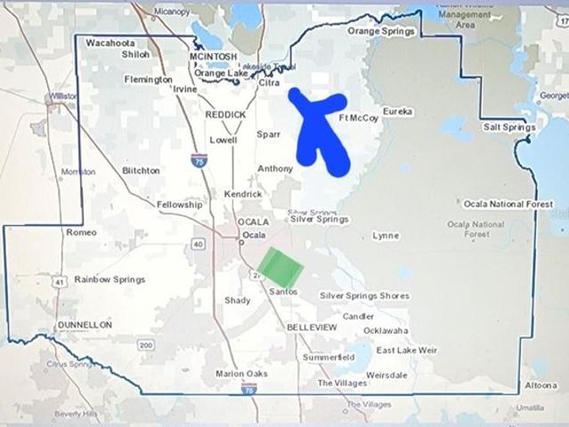 Land for sale in Anthony, Florida