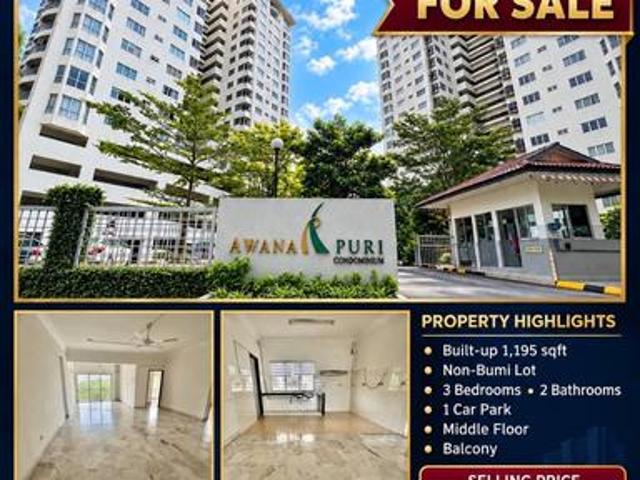 Condominium for sale in Cheras, Kuala Lumpur