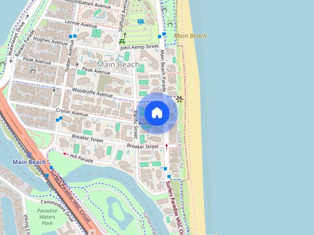 Apartment for rent in Main Beach, Gold Coast City