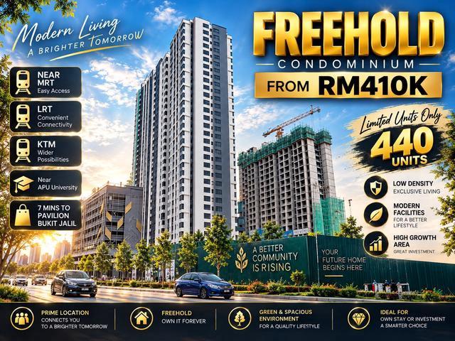 Condominium for sale in Cheras, Kuala Lumpur