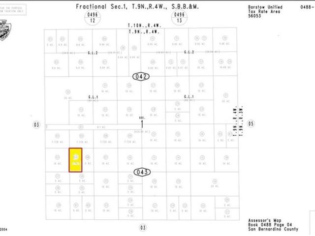 Land for sale in Hinkley, California