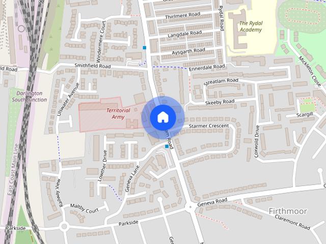 Room for rent in Firthmoor, Darlington
