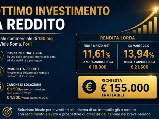 Locale Commerciale in vendita a Unione di Comuni della Romagna Forlivese, Quattro