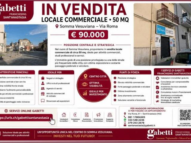 Locale Commerciale in vendita a Somma Vesuviana, Campania