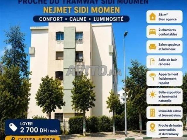 Appartement location à Anfa, Sidi Moumen