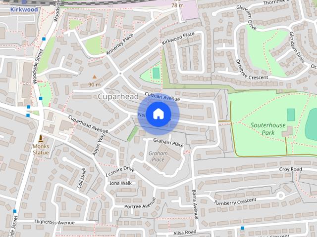 House for rent in Coatbridge, Highcross