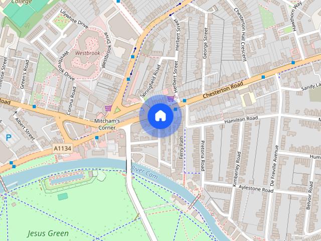 Apartment for rent in Chesterton, Arbury