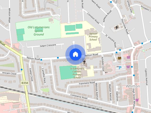 Apartment for rent in Whitton, Greater London