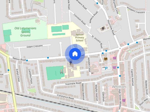 Apartment for rent in Whitton, Greater London