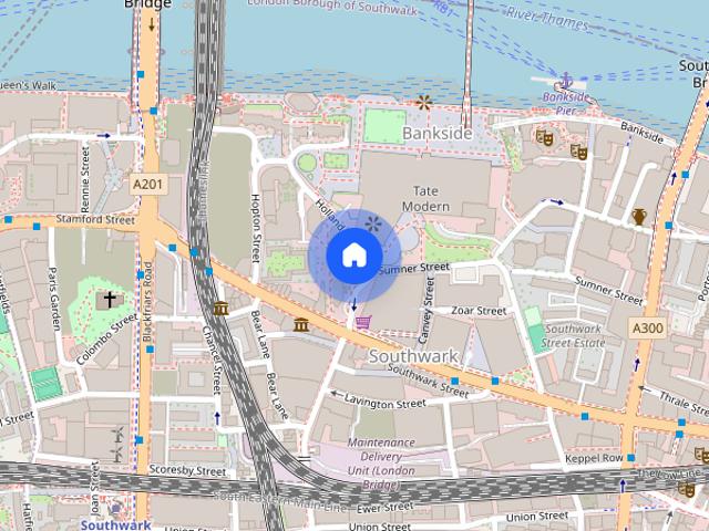 Apartment for rent in Bankside, Greater London
