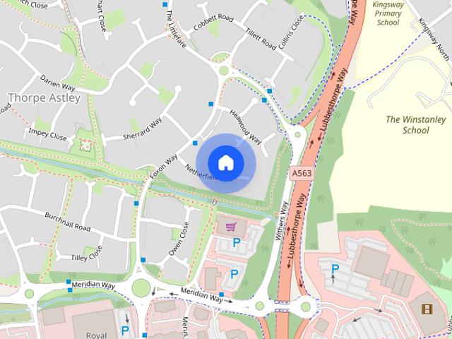 House for rent in Leicester, Braunstone Town