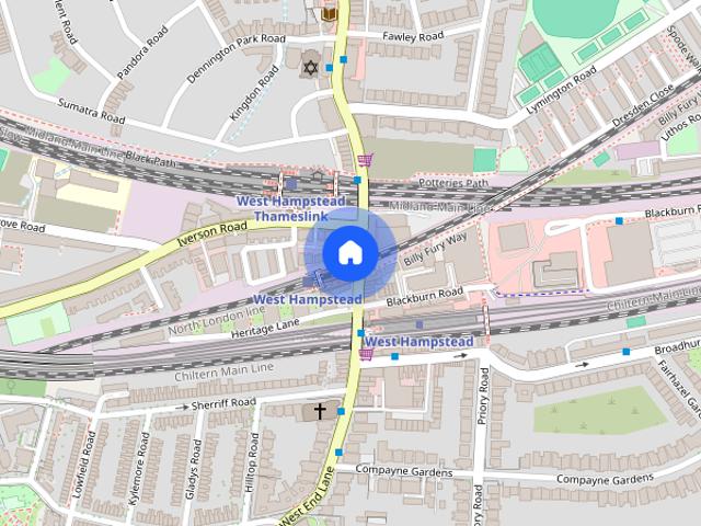 Apartment for rent in West Hampstead, Kilburn
